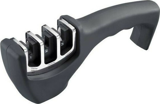 Westmark Deluxe Handheld Knife Sharpener with 3 Levels 20x4.6x7.2cm