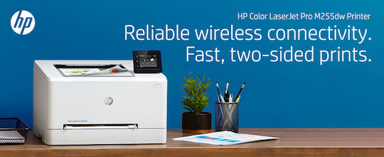 HP LaserJet Pro M255dw Colour Printer with WiFi and Mobile Printing