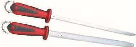Fischer Bargoin Butcher's Steel Fine Cut Οβάλ Μασάτι Ατσάλινο