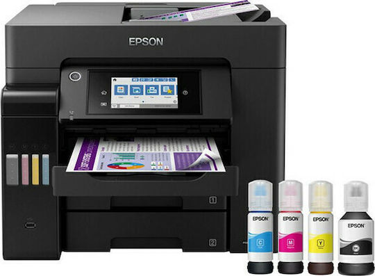 Epson EcoTank L6570 Imprimantă Colorată Totul într-unul Inkjet cu Wi-Fi și Capacitate de Imprimare Mobilă C11CJ29402