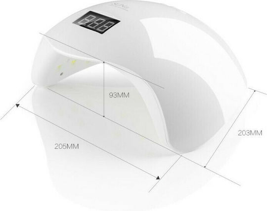 SUN ONE UV Sun 5 Nail Polish Curing Lamp UV / LED 48W White