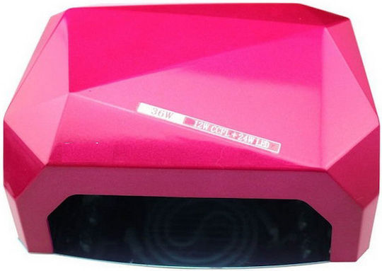 Quick CCFL W-24 Nail Polish Curing Lamp LED 36W Pink