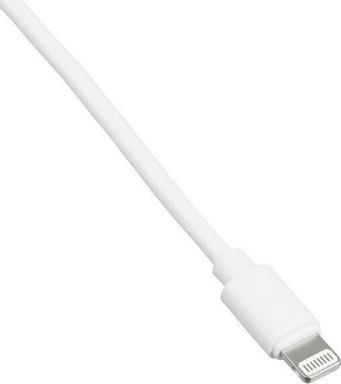 Akyga USB-A to Lightning Cable White 1.8m (AK-USB-31)