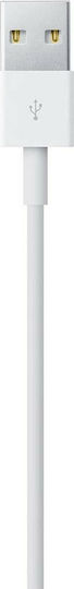 Apple USB-A to Lightning Cable Λευκό 2m (MD819ZM/A)