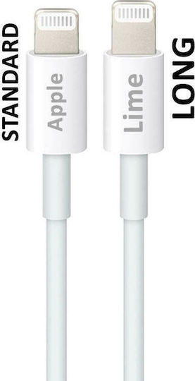 Volte-Tel Lime L01 USB-A zu Lightning Kabel Weiß 1m (8215346)