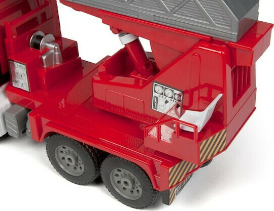 Shantou Double Eagle Fire Truck with Ladder Remote Controlled Fire Truck Red