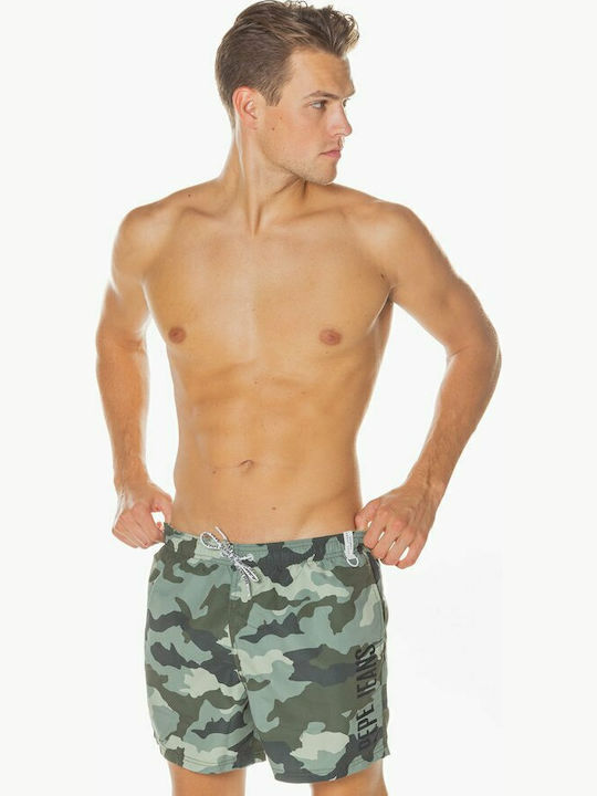 Ramiro Ανδρικό Μαγιό Σορτς Χακί Camo