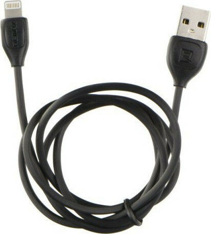 Remax Regular USB to Lightning Cable Μαύρο 1m (Lesu)