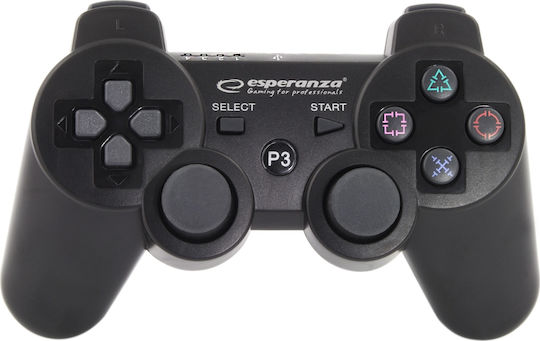 Esperanza Marine Wireless Gamepad for PS3 Black