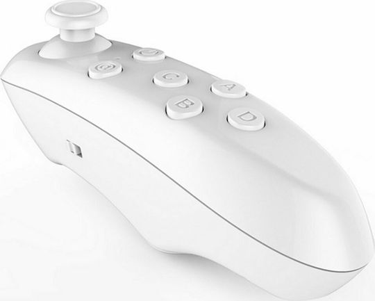 VR Bluetooth Ασύρματο Gamepad για VR (Virtual Reality) Λευκό