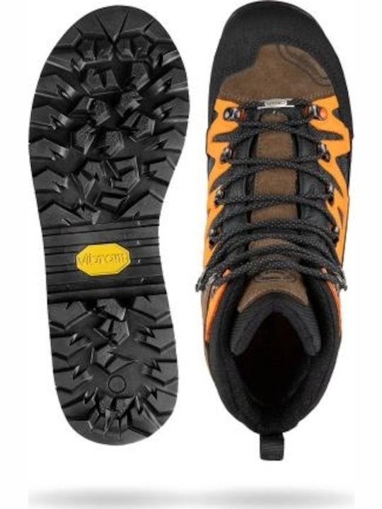 Crispi Ascent Evo GTX Αδιάβροχα Μποτάκια Κυνηγιού Gore-Tex Brown/Orange