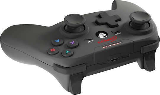 Genesis PV58 Ασύρματο Gamepad για PC / PS3 Μαύρο