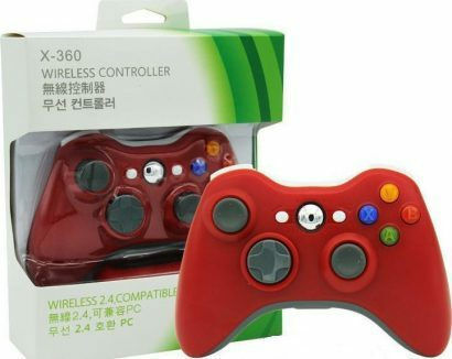 Wireless Gamepad for Xbox 360 Red