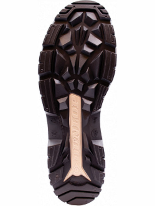 Dunlop Blizzard Hunting Wellingtons in Khaki color