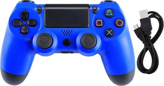 Doubleshock Ασύρματο Gamepad για PS4 Μπλε