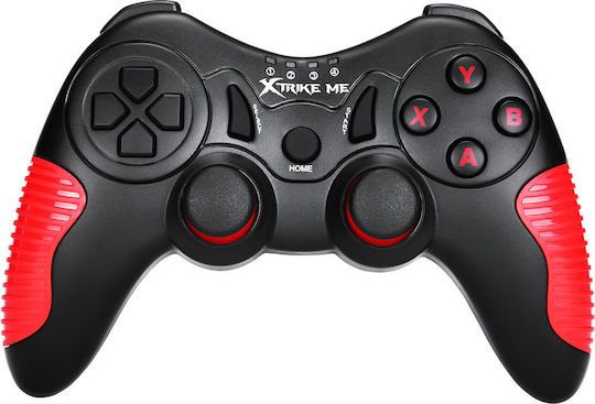 Xtrike Me GP-45 Ασύρματο Gamepad για Android / PC / PS3 Μαύρο