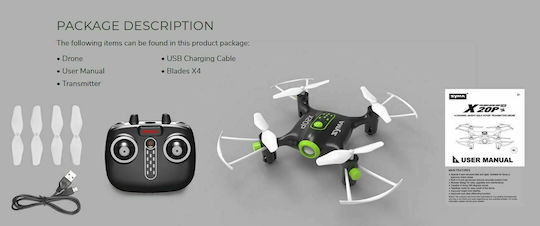 Syma X20P Dron Copii 2.4 GHz fără Cameră