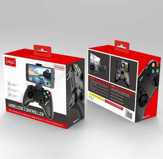 iPega 9021S Ασύρματο Gamepad για Android / PC / iOS Μαύρο