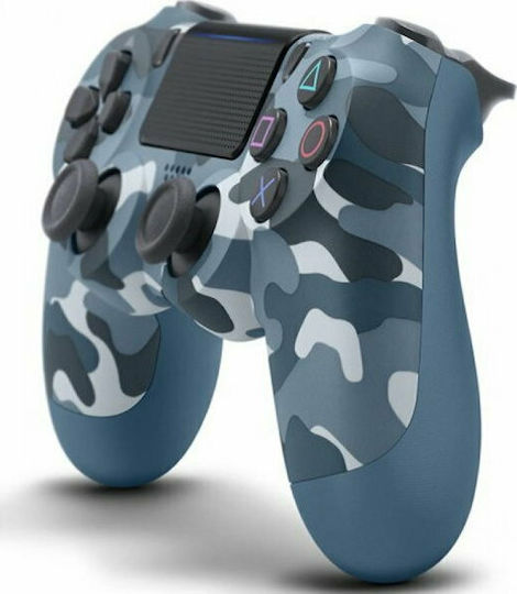 Doubleshock Ασύρματο Gamepad για PS4 Camouflage Blue