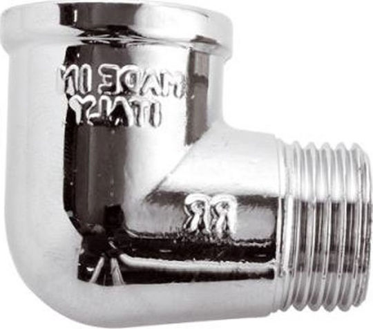 Remer Pipe Elbow Fitting Brass 1/2" Male/Female 451