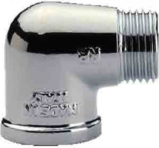 Remer Pipe Elbow Fitting Brass 1/2" Male/Female 451