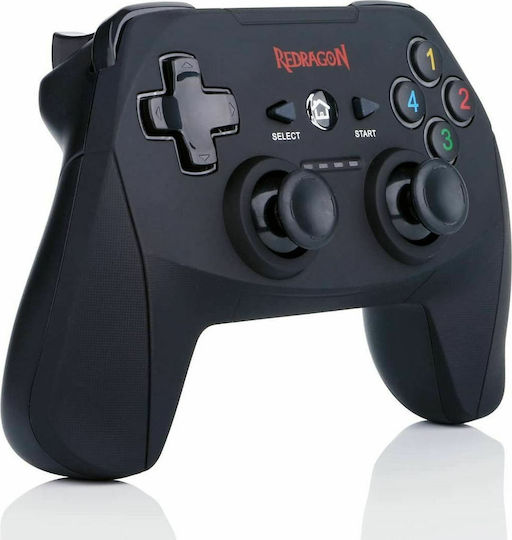 Redragon Harrow G808 Ασύρματο Gamepad για Android / PC / PS3 Μαύρο