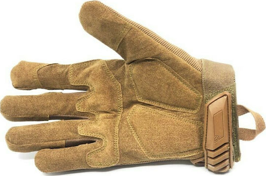 Aeropelma Duetto Shield Military Gloves in Khaki Color