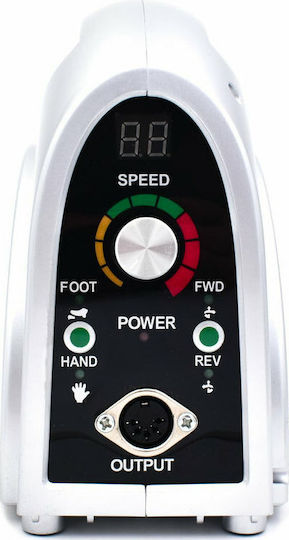 ZS-702 Nail Drill Power 45W White with Pedal with 30000 Rotations per Minute