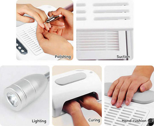 Factory Salon Expert 5 in 1 BQ-777 Nail Drill Power 80W White with