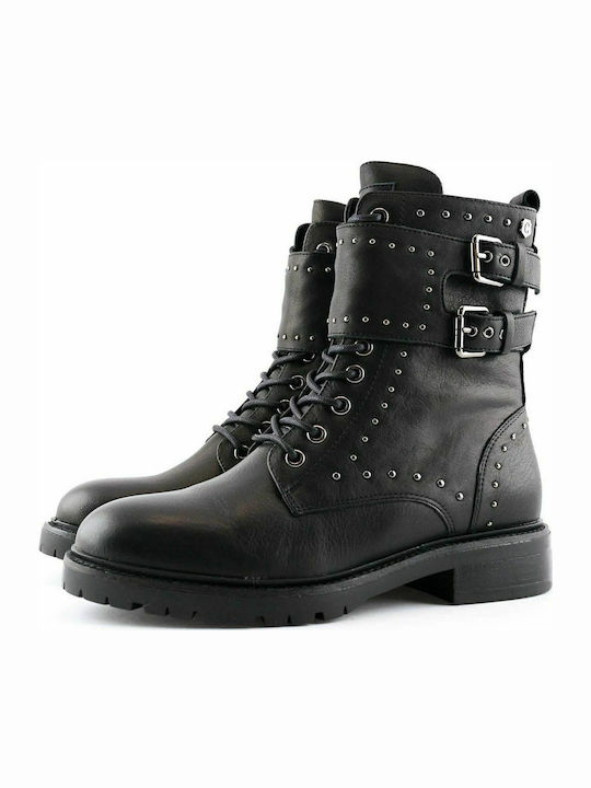 67565 Ghete dama din piele Negru