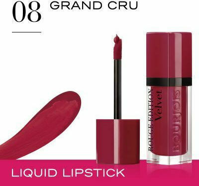 Bourjois Rouge Edition Velvet Дълготраен Течен Червило Кадифе 08-grand Cru 7.7мл