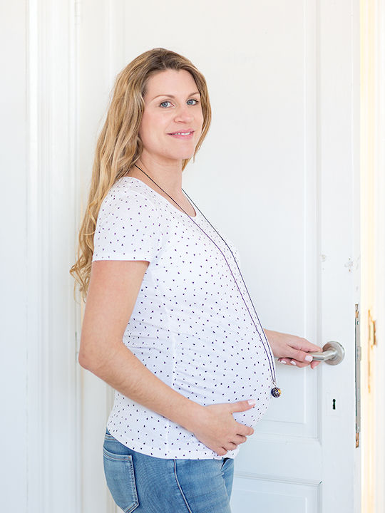 Babylonia Bola Charm Εγκυμοσύνης από Ασήμι με Προσωποποίηση