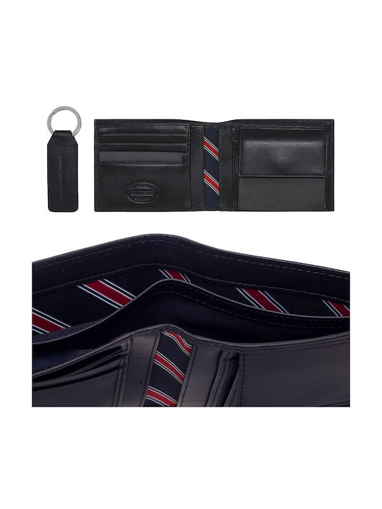 Eton Leder Herren Geldbörse Set Schwarz