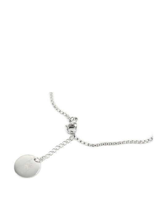 U.S. Polo Assn. Zephyr Black Necklace