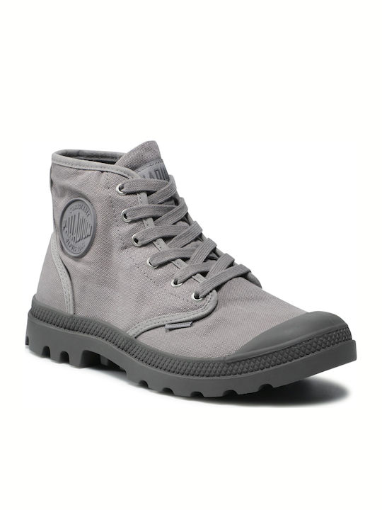 Palladium Pampa Hi Γκρι Ανδρικά Αρβυλάκια