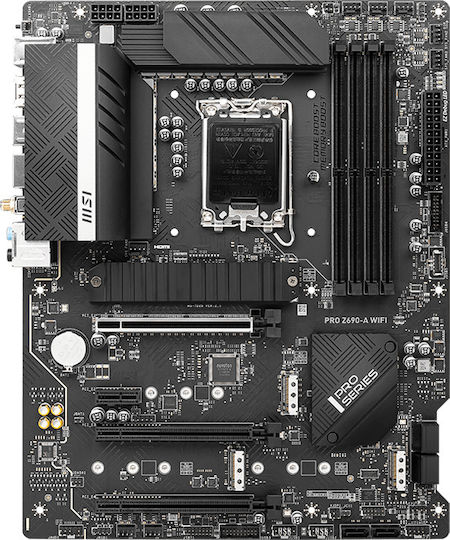 MSI Pro Z690-A WiFi Motherboard ATX με Intel 1700 Socket