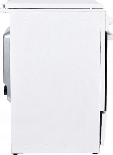 United Herd 72Es mit Emailkochfeldern B60cm. White
