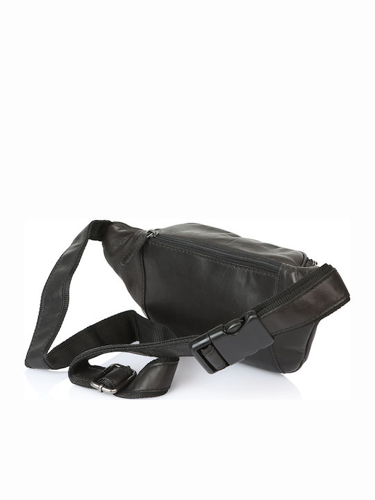 Herren Bum Bag Taille Schwarz