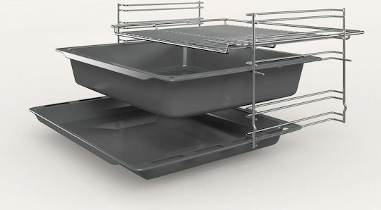 Pitsos Herd 66Es mit Keramikkochfeldern B60cm. Inox