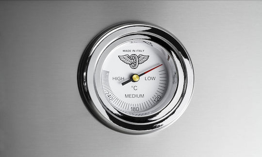 La Germania AMN96 5 G X T Gas- & Elektroherd 115Es B89.7cm. Inox