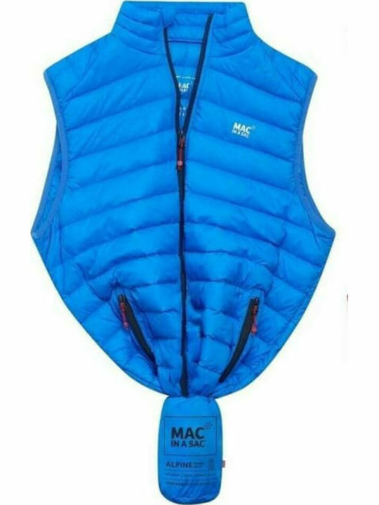 Target Dry TD-ALPINE-RB Ärmellos Herren Jacke Puffer Blau