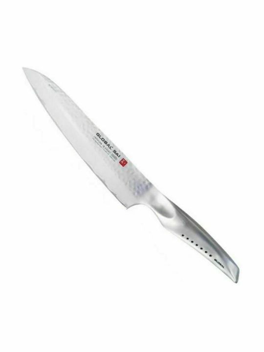 Global Sai Meat Knife of Stainless Steel 21cm SAI-02