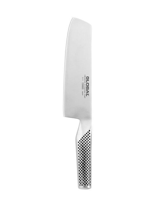 Global G Cuțit Nakiri din Oțel Inoxidabil 18cm