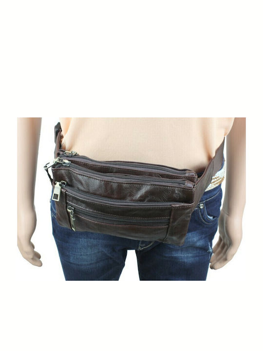 Herren Bum Bag Taille Braun