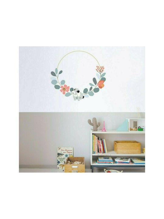 Mimi'lou Autocolant Decorativ pentru Copii Perete Flower Wreath Mimi'lou Autocolant Decorativ pentru Copii Perete Flower Wreath