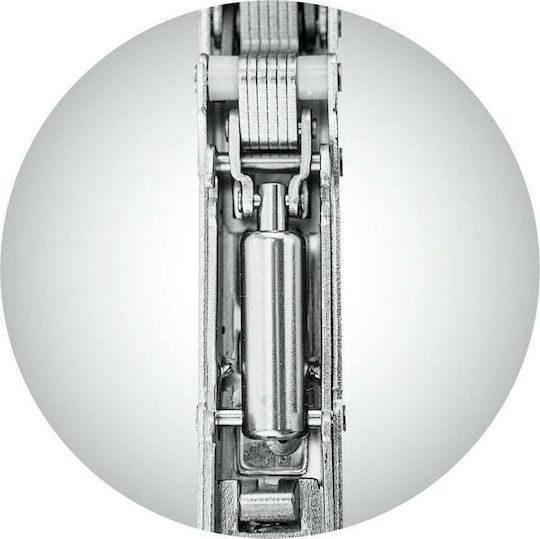 FFG Scharnier Möbel Eckig Metallisch Knie 110º 1Stück 37090