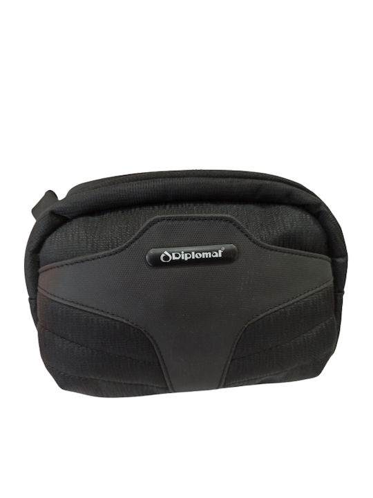 Herren Bum Bag Taille Schwarz