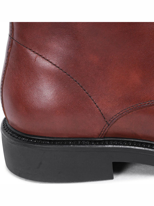 Alex Leather Brown Boots