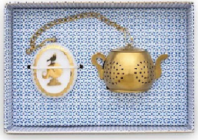 PiP Studio Royal Tea Filter with Chain Metallic 1pcs 51018071