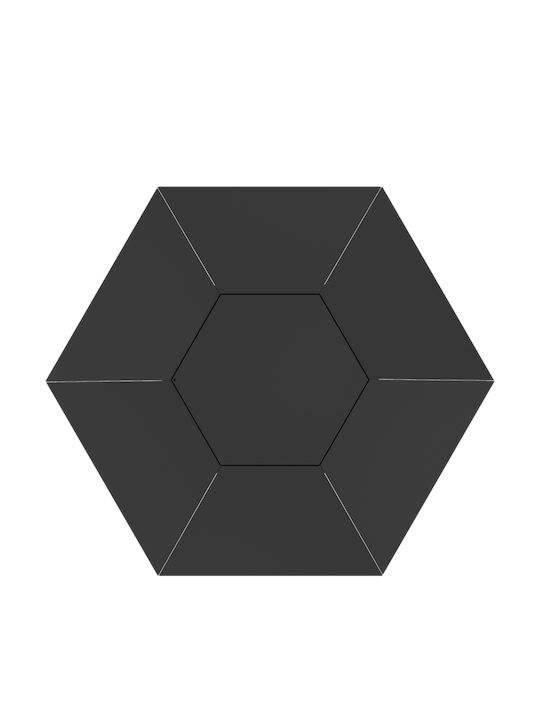 Kratki Firepit Black 69.5x60.2x18cm